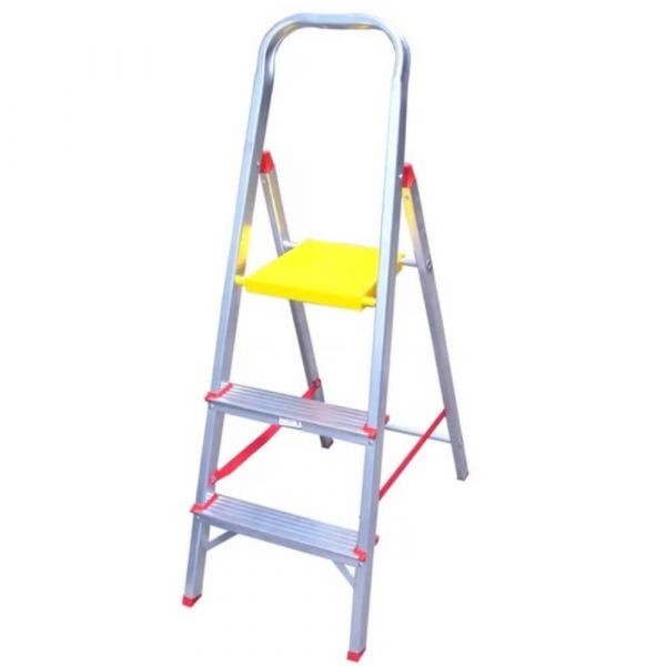 ESCADA DE ALUMÍNIO 3 DEGRAUS