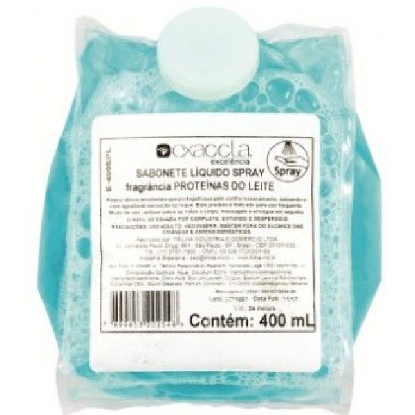 REFIL SAB SPRAY PROT. LEITE 400 ML