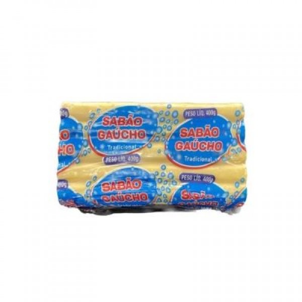 SABÃO EM BARRA TRADICIONAL GAÚCHO 400 G