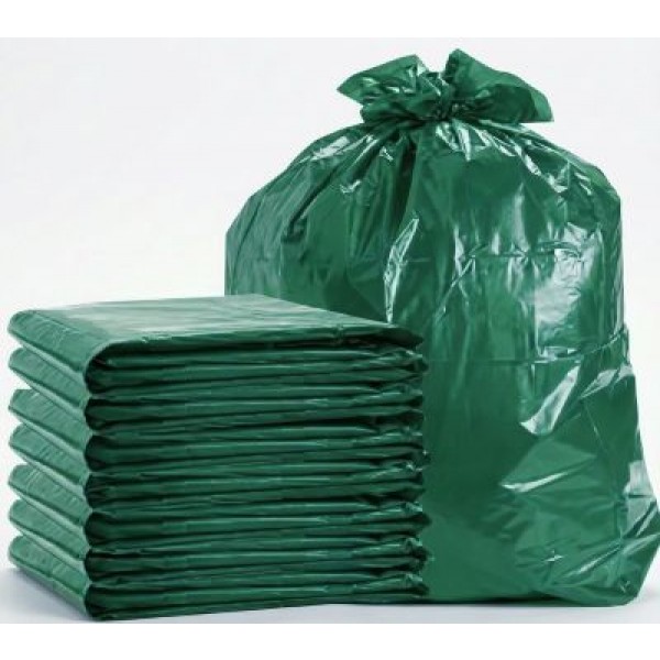 SACO DE LIXO 100L RESISTENTE VERDE C/100