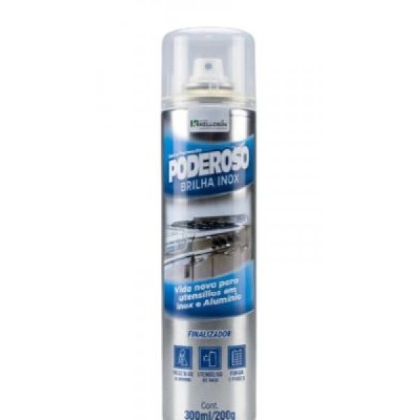 BRILHO INOX PODEROSO KELLDRIN 300 ML / 200 G
