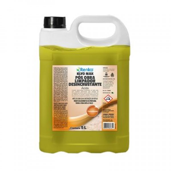LIMP DESINCRUSTANTE ÁCIDO KLYO MAX  05L