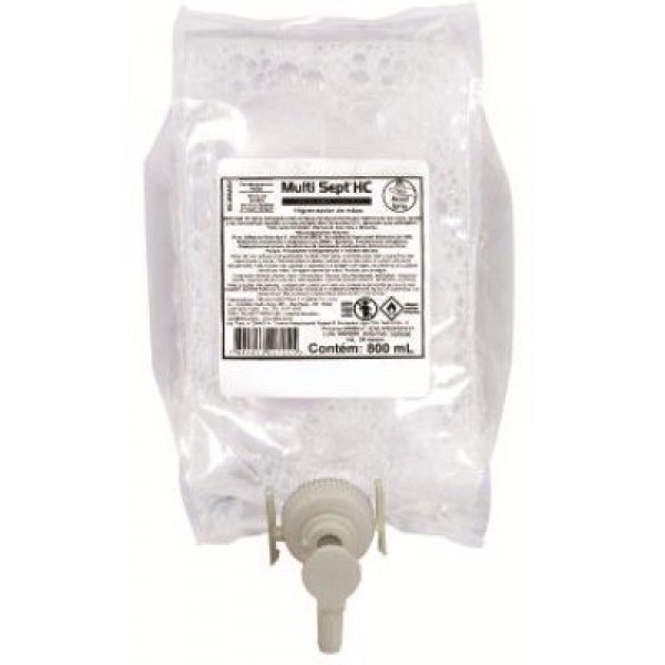 REFIL ÁLCOOL HC SPRAY C/ VAÁLVULA 800 ML P/ LINHA ELISA