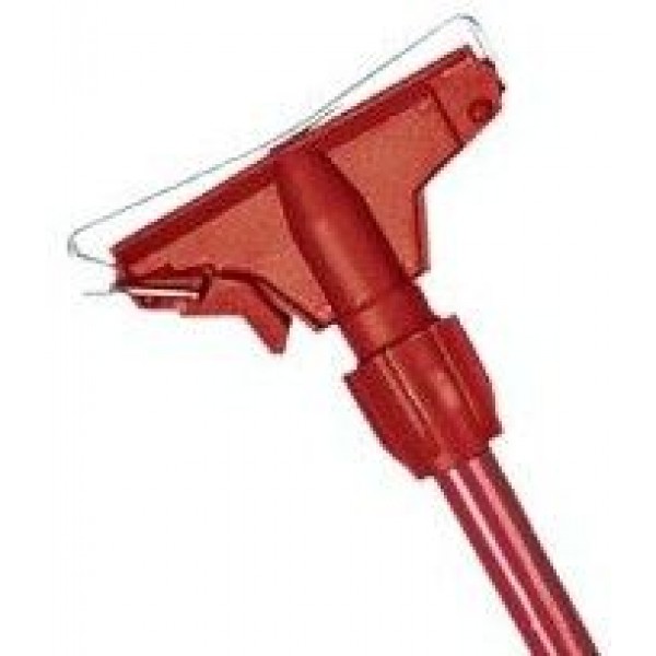 SUPORTE MOP ÚMIDO METAL VERMELHO BRALIMPIA