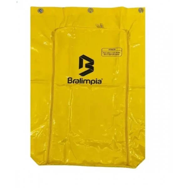 BOLSA CARRO FUNCIONAL AMARELO BRALIMPIA