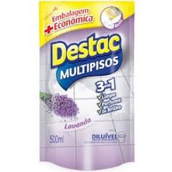 LIMPADOR DESTAC SACHÊ 500 ML