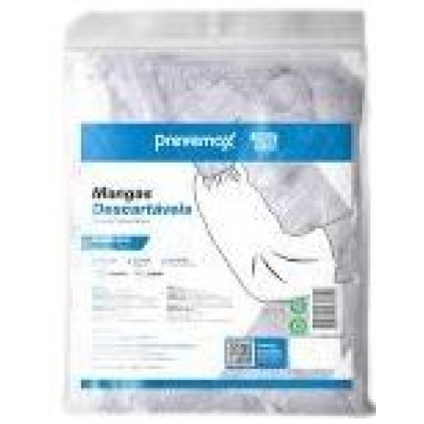 MANGOTE POLIET. C/ ELÁSTICO TRANSP. C/ 100 PREVEMAX