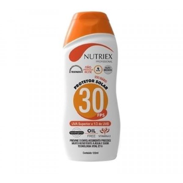 PROT. SOLAR FPS 30 120 ML NUTRIEX