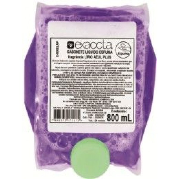 REFIL SAB ESP LÍRIO AZUL S/ VÁLV. 800 ML P/ LINHA ELISA