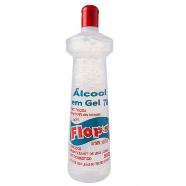 ÁLCOOL GEL 70% 500 G FLOP