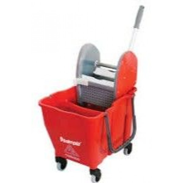 CARRO DOBLÔ DUAS ÁGUAS NY111 VERMELHO (12 / 18L) BRALIMPIA