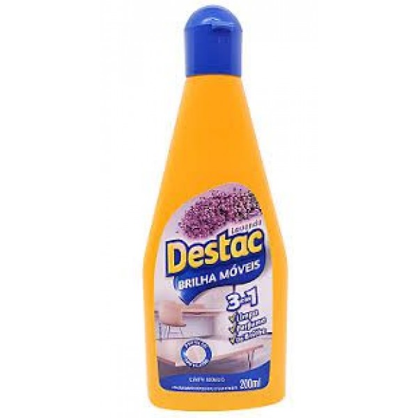 LUSTRA MÓVEIS DESTAC LAVAND 200 ML