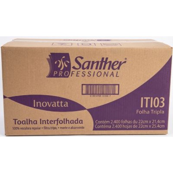 PAP TOALHA INT F.TRIPLA ITI03 2400 FLS