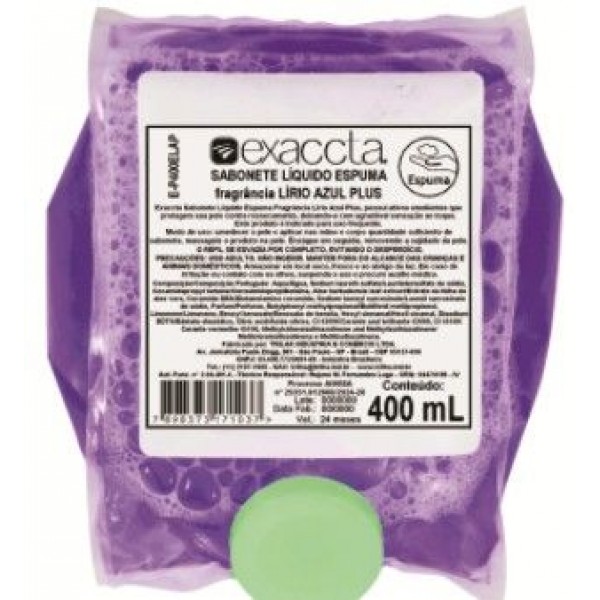 REFIL SAB ESP LÍRIO AZUL 400 ML