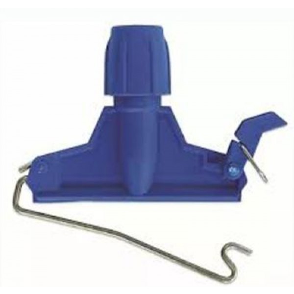 SUPORTE MOP ÚMIDO METAL AZUL BRALIMPIA