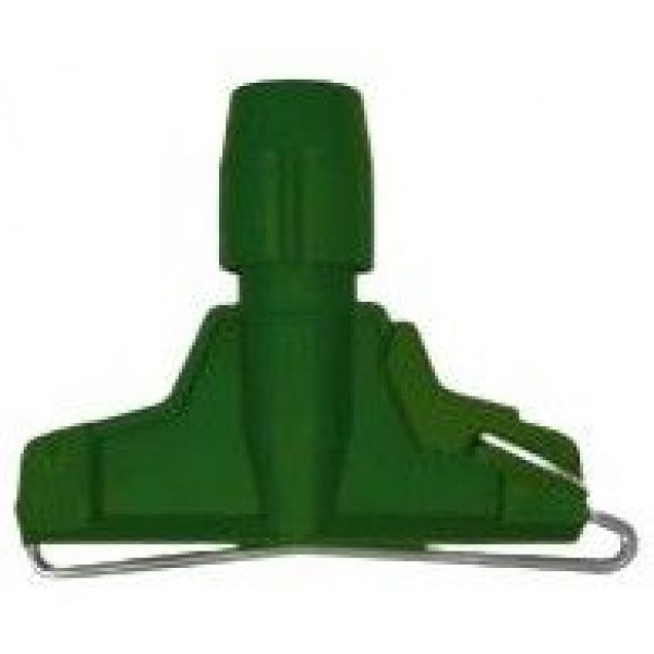 SUPORTE MOP ÚMIDO METAL VERDE BRALIMPIA