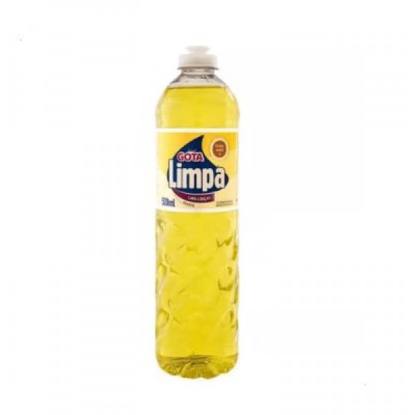 DET P/ LOUÇA NEUTRO GOTA LIMPA 500 ML