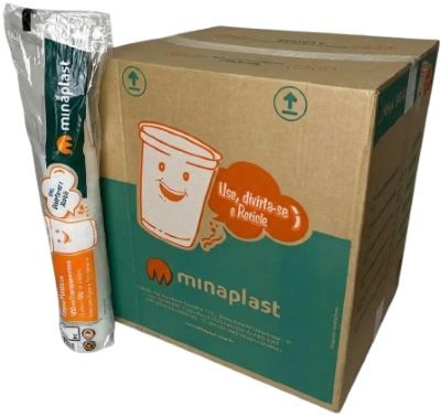 COPO PLÁST. MINAPLAST 200 ML TR C/100