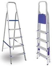 ESCADA DE ALUMÍNIO 5 DEGRAUS