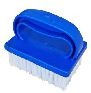 ESCOVA DE MÃO PEGADOR GRANDE AZUL BRALIMPIA