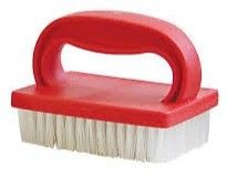 ESCOVA DE MÃO PEGADOR GRANDE VERMELHA BRALIMPIA