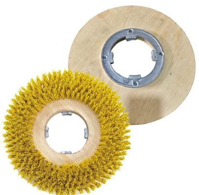 ESCOVA ENCERADEIRA 350 MM C/ FLANGE CERTEC