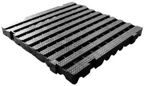 ESTRADO 50 X 50 4,5 CM PRETO