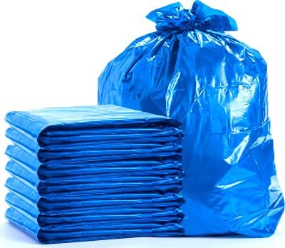 SACO DE LIXO 20L LEVE AZUL C/100