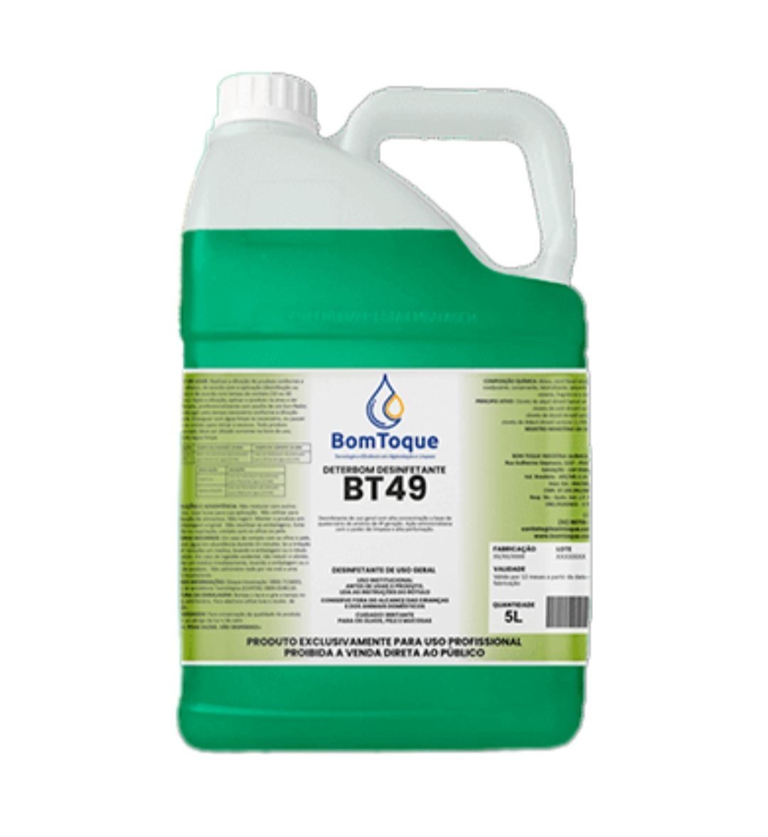 BT 49 DESINF. LIMÃO 05L