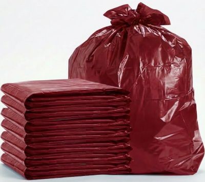 SACO DE LIXO 20L LEVE VERMELHO C/100