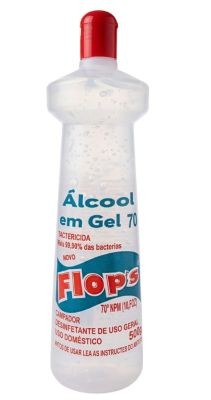 ÁLCOOL GEL 70% 500 G FLOP