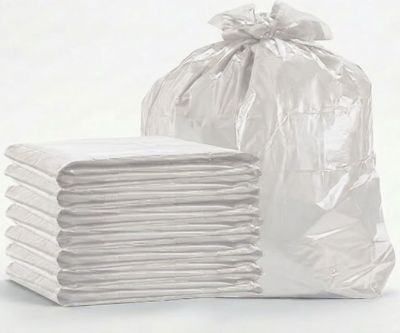 SACO DE LIXO 60L RESISTENTE BRANCO C/100