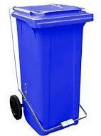 CONTEINER C/PEDAL 120L AZUL