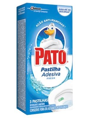 PASTILHA ADESIVA FRESH PATO C/3 UND