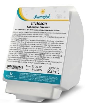 REFIL SAB ESP/SPRAY BAC  600 ML CENTRALDERM