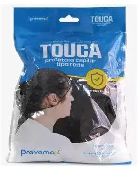 TOUCA REDE PT C/ 10 UN PREVEMAX