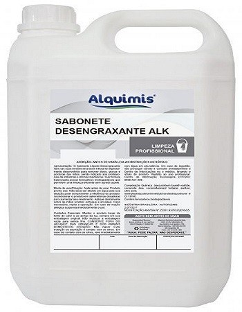SABONETE DESENGRAXANTE FLORAL 05L ALQUIMIS